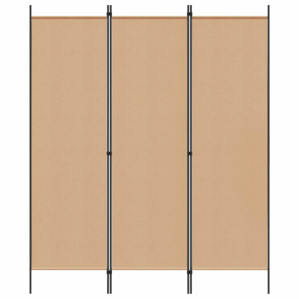 Divider per stanze Beige 150 x 180 cm Tessuto 42039193