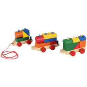 Trade Shop - 3 Vagoni Vani Vagone Trenino Treno Mattoncini Mattoni Blocks Blocchi Bambini -