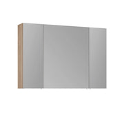Mobile da bagno con specchio "Side 100" - 100 x 16 x 66 cm - Rovere