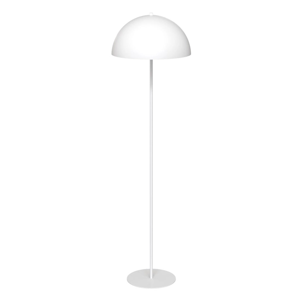 Lampada da terra MOGU bianca minimal semisfera 2xG9 Emibig