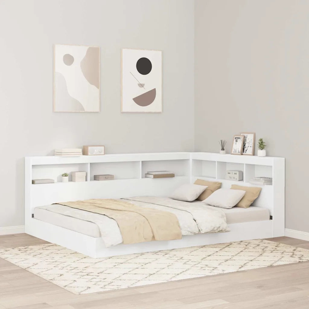 Testata contenitore Bianco 150 cm Legno multistrato 3335493