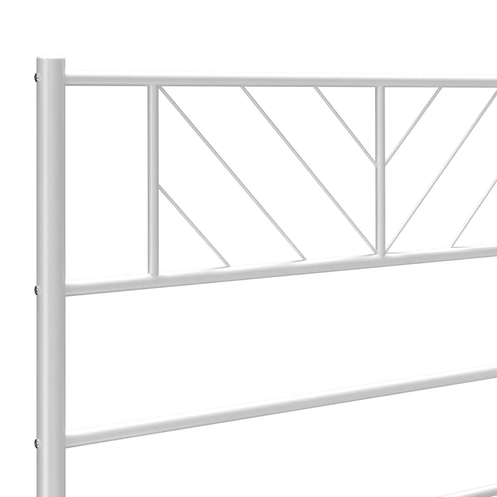 Testiera di Ricambio in Metallo Bianco 75 cm 372254