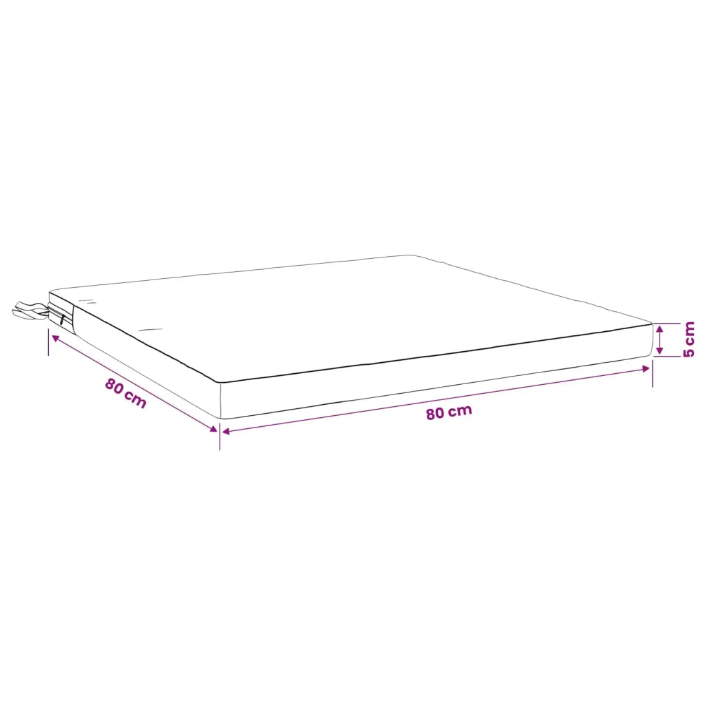 Cuscino per Sedia in Unico Pezzo SOEST 100% Poliestere 945009