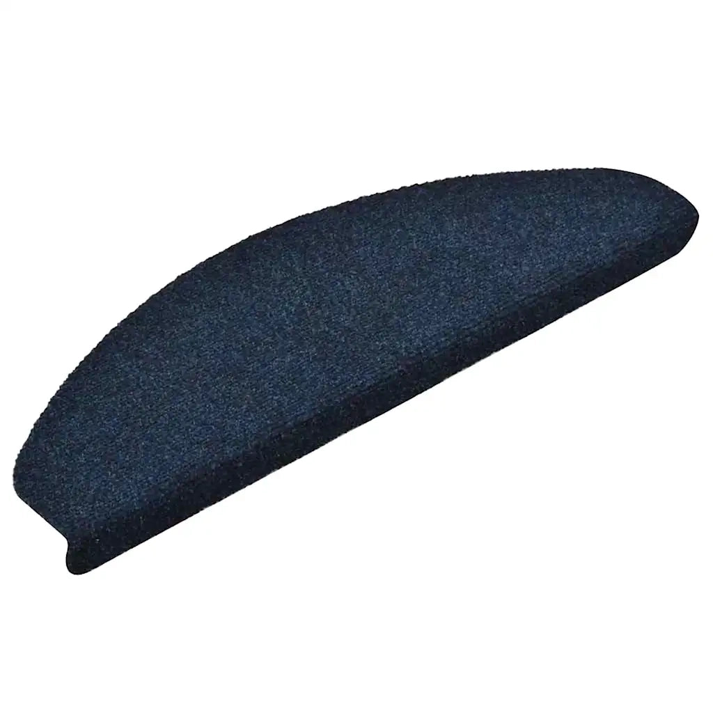 Tappetini per scale autoadesivi 20 pz 65x21x4 cm blu navy semicircolari grandi 3365653