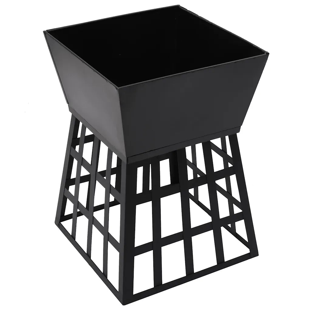 Braciere e Barbecue 2 in 1 34x34x48 cm in Acciaio 315089