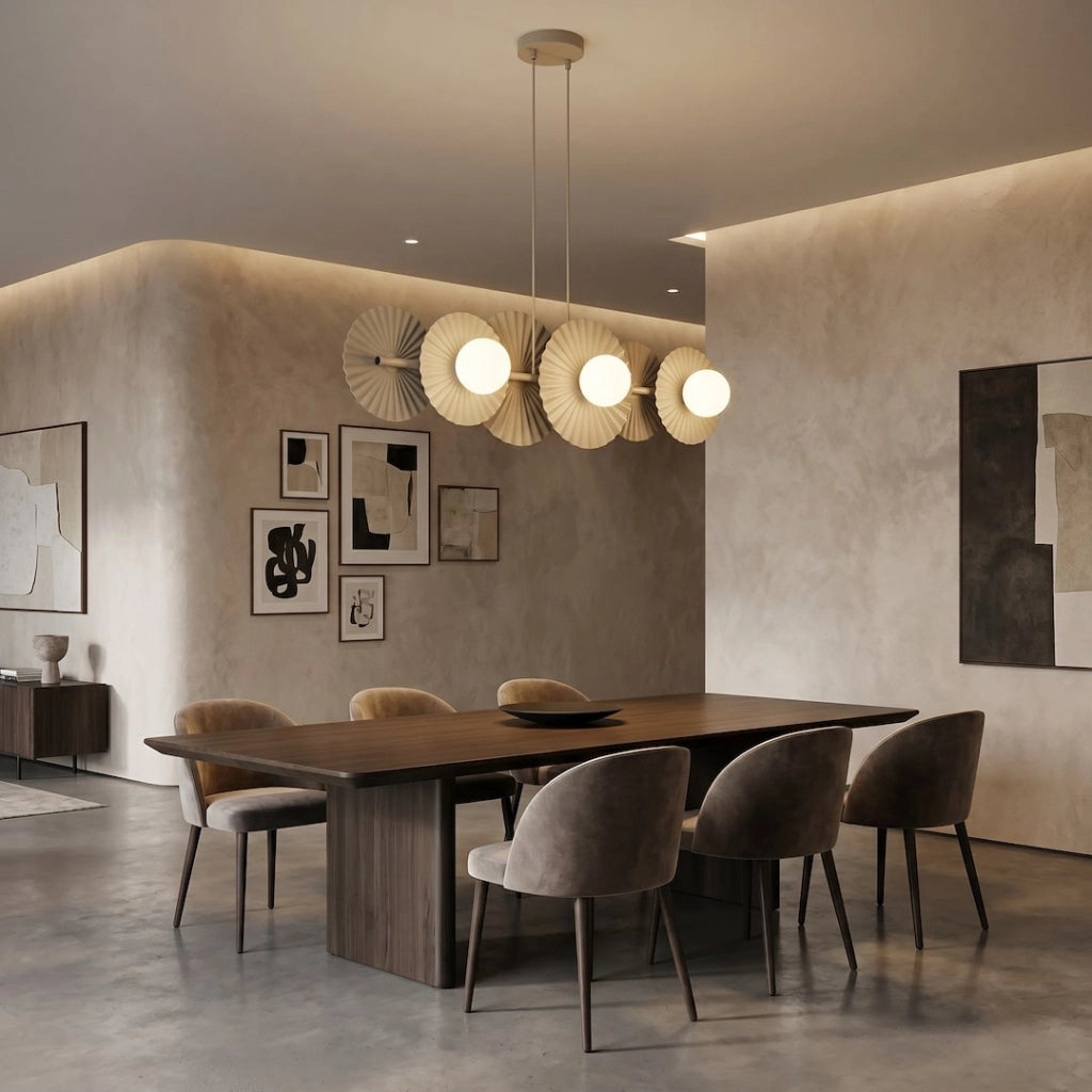 Lampada sospesa Umbra beige 6xG9 Emibig