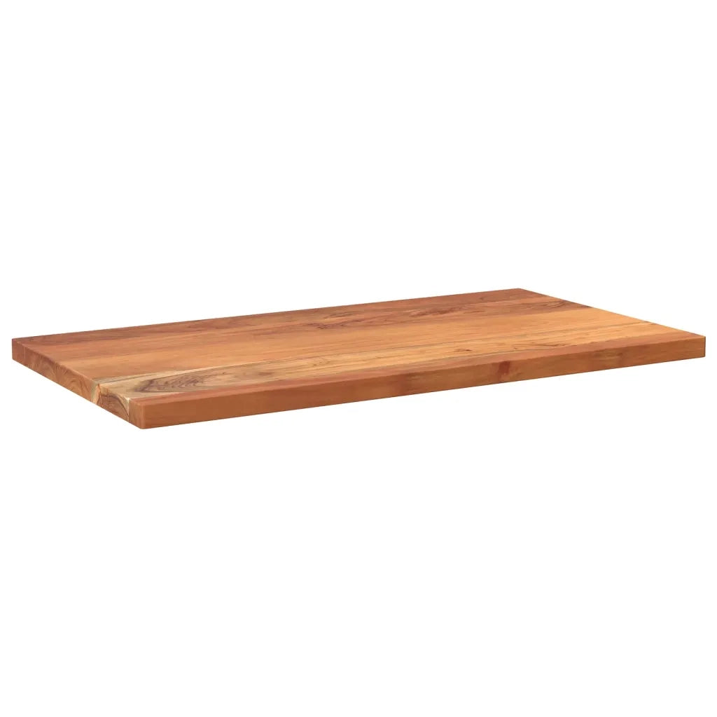 Piano Tavolo 120x60x2,5 cm Rettangolare Legno Massello Acacia 370930