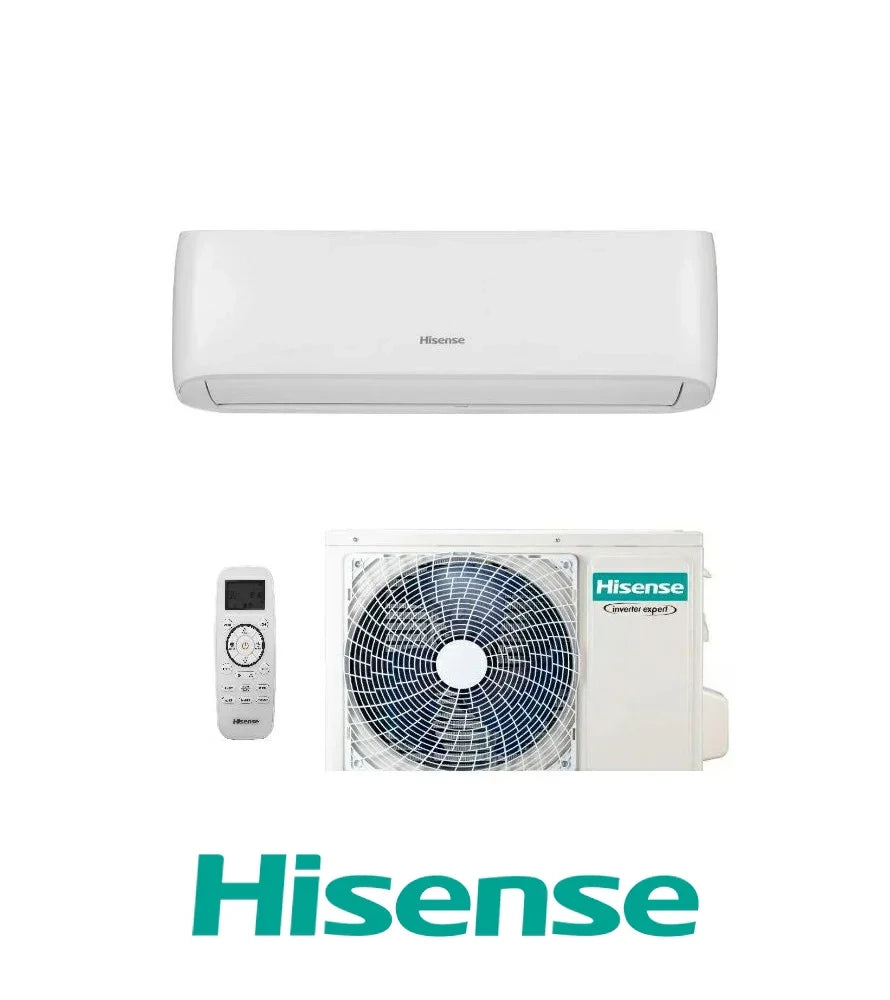 Climatizzatore Hisense  EASY SMART 2025 WIFI INTEGRATO 9000 BTU Inverter CA25YR4BG + CA25YR4BW R-32