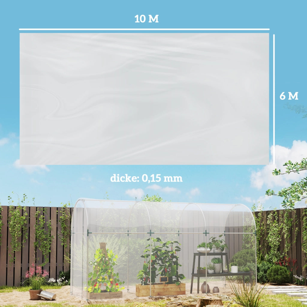 Telo copertura serra ¨C Xylo ¨C plastica UV resistente impermeabile 7x8m