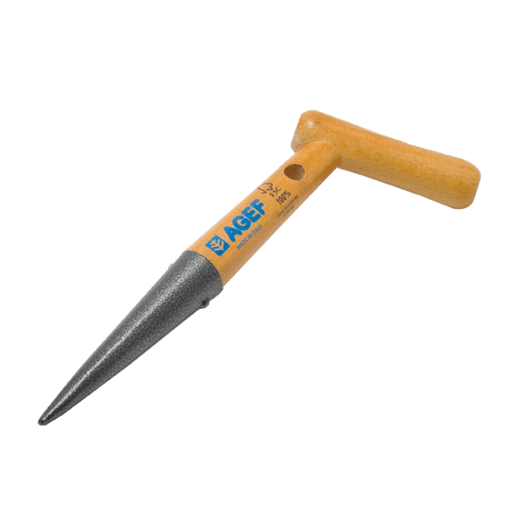 Piantatore Con Manico In Legno Pistola Giardino- Agef