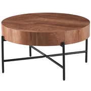 Tavolino da caffè KAMIK in MDF marrone