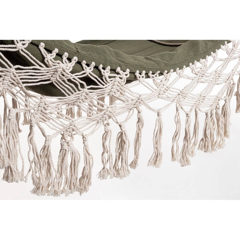 Amaca in Cotone con Frange e Nappe Stile Boho - AURORA
