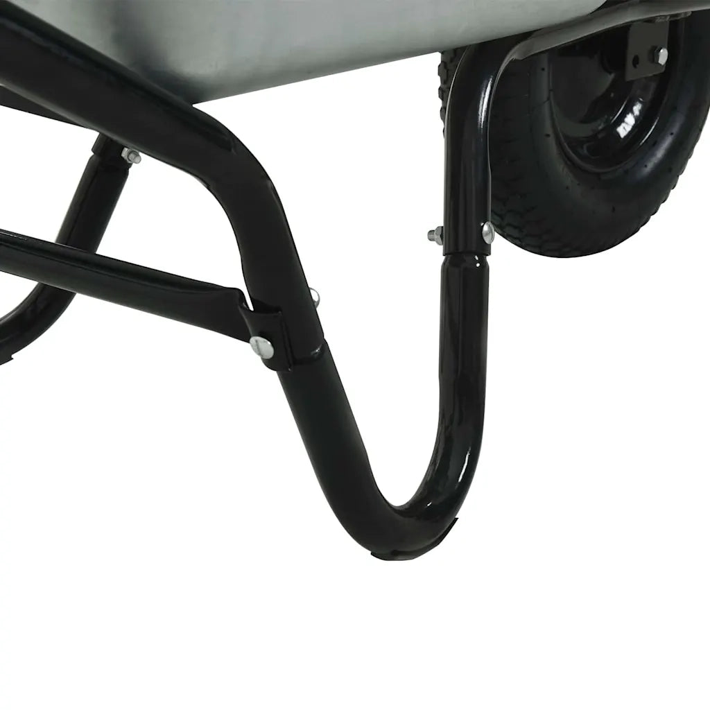 Carriole Argento e Nero 141 x 60 x 57 cm Acciaio 42007973