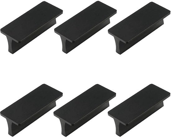 Greppini in legno nero - Robusti e stili - Set da 4