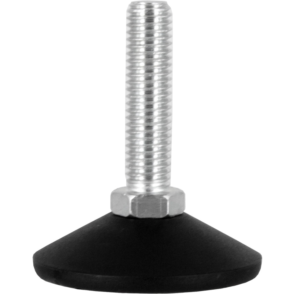 BL PIEDINO REGOLABILE ZINCATO MA10 X D 40 MM 4 PZ- 5,0 blister