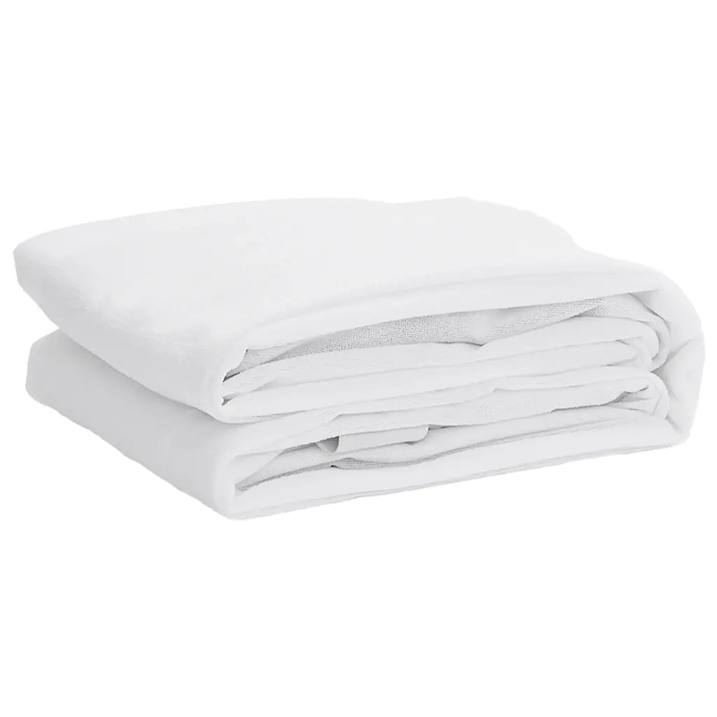 Coprimaterasso Bianco 90x220 cm Impermeabile 4100175