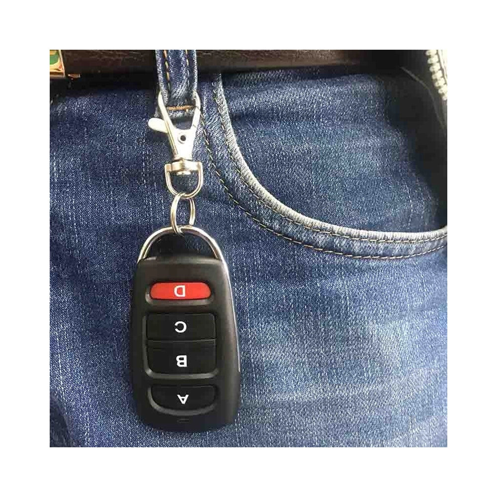 Trade Shop - Telecomando Cancello Duplicatore Codici Code Universale 4 Canali Frequenza 433 -