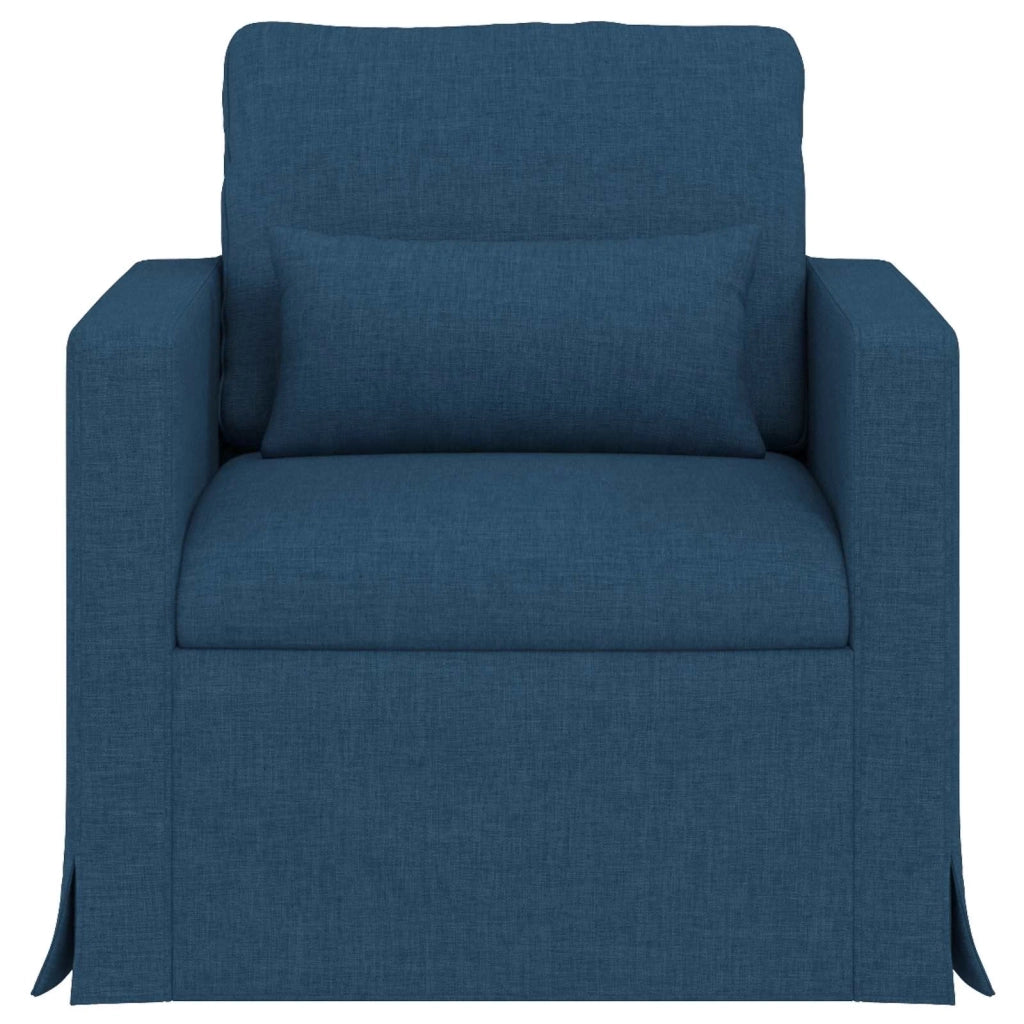 Divano Blu 78 x 78 x 80 cm Tessuto