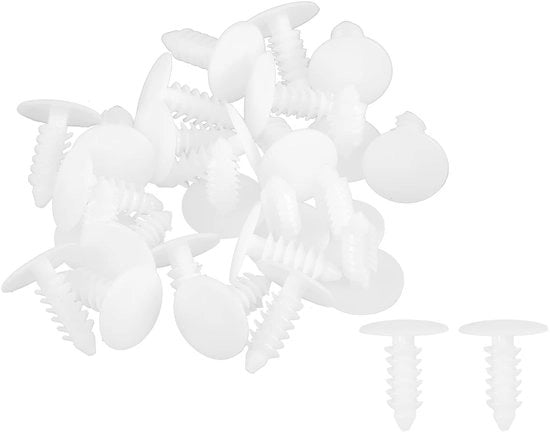 Viti a espansione 5mm - Viti a chiodo - Viti in plastica robusta - Soprattutto resistenti - Resistenti all'usura - Resistenti alla corrosione - 25 pezzi