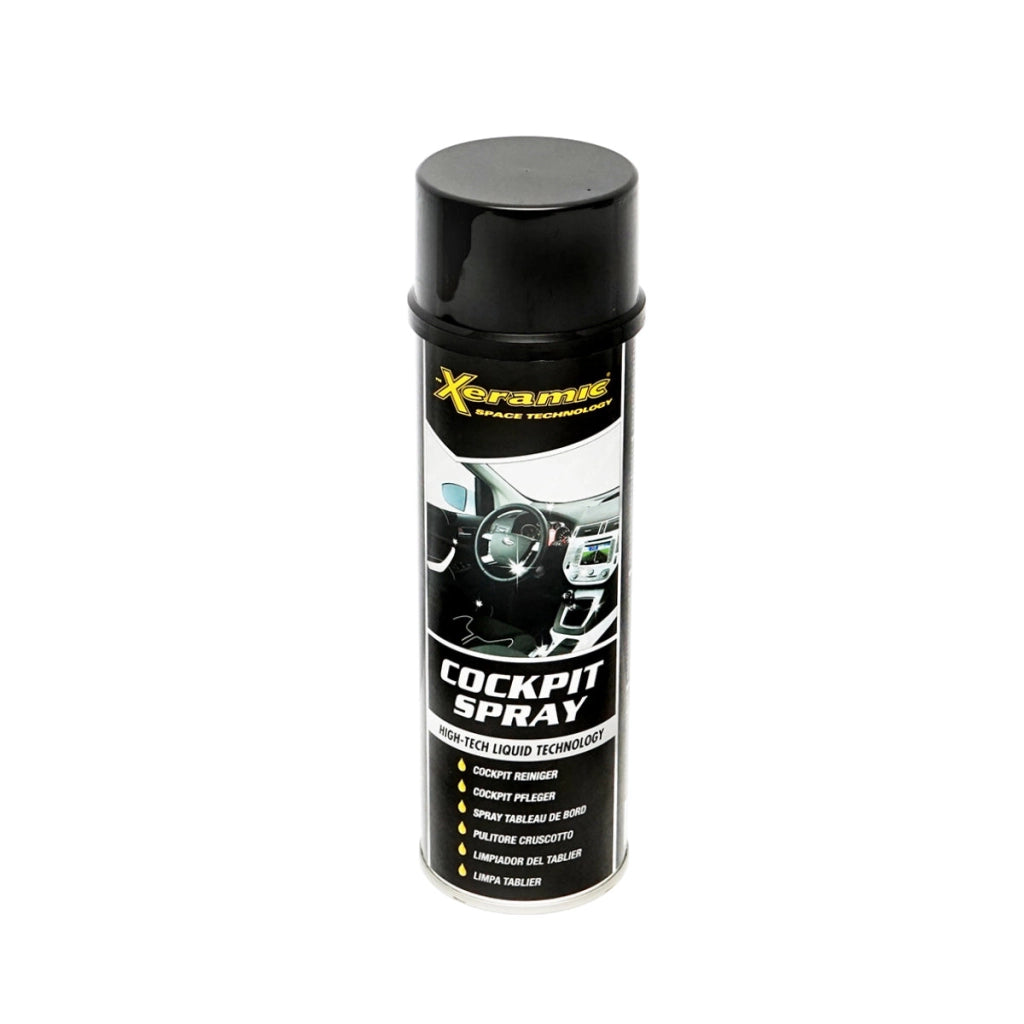 Spray cockpit anti-static incolore per la pulizia auto 500ml Xeramic