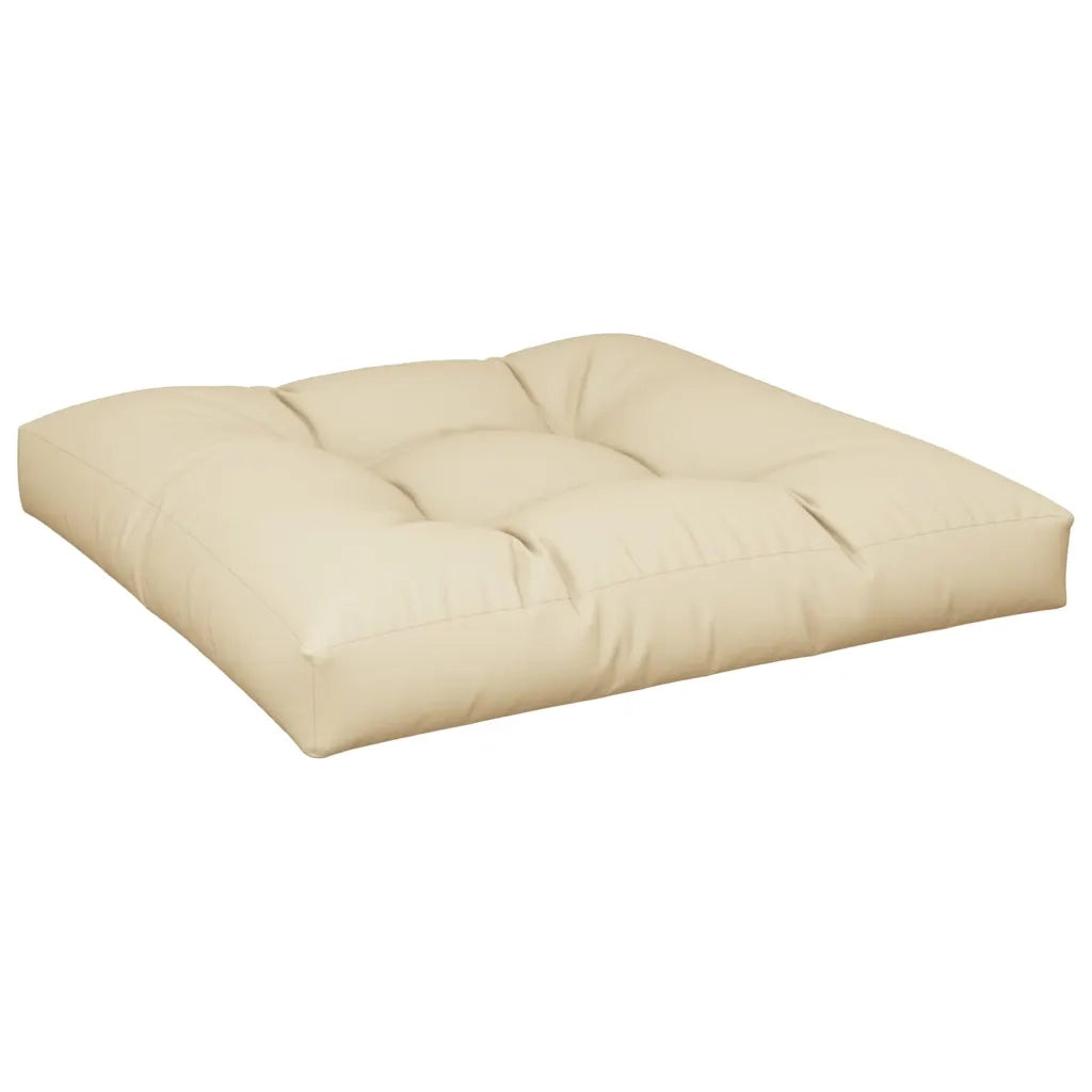 Cuscino per Pallet Beige 70x70x12 cm 360472