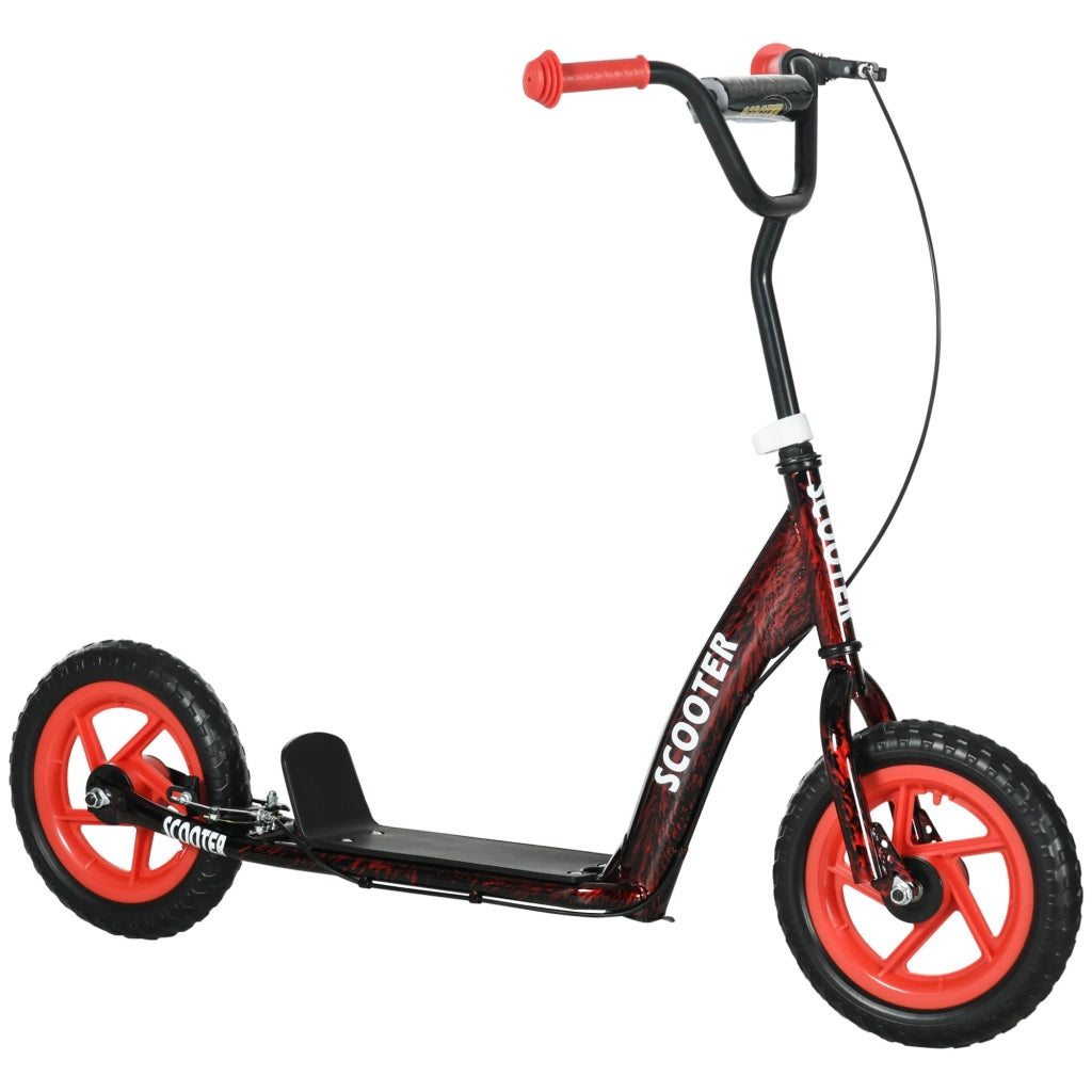 Monopattino per bambini regolabile in altezza ¨C Minimal ¨C Rosso, acciaio, plastica