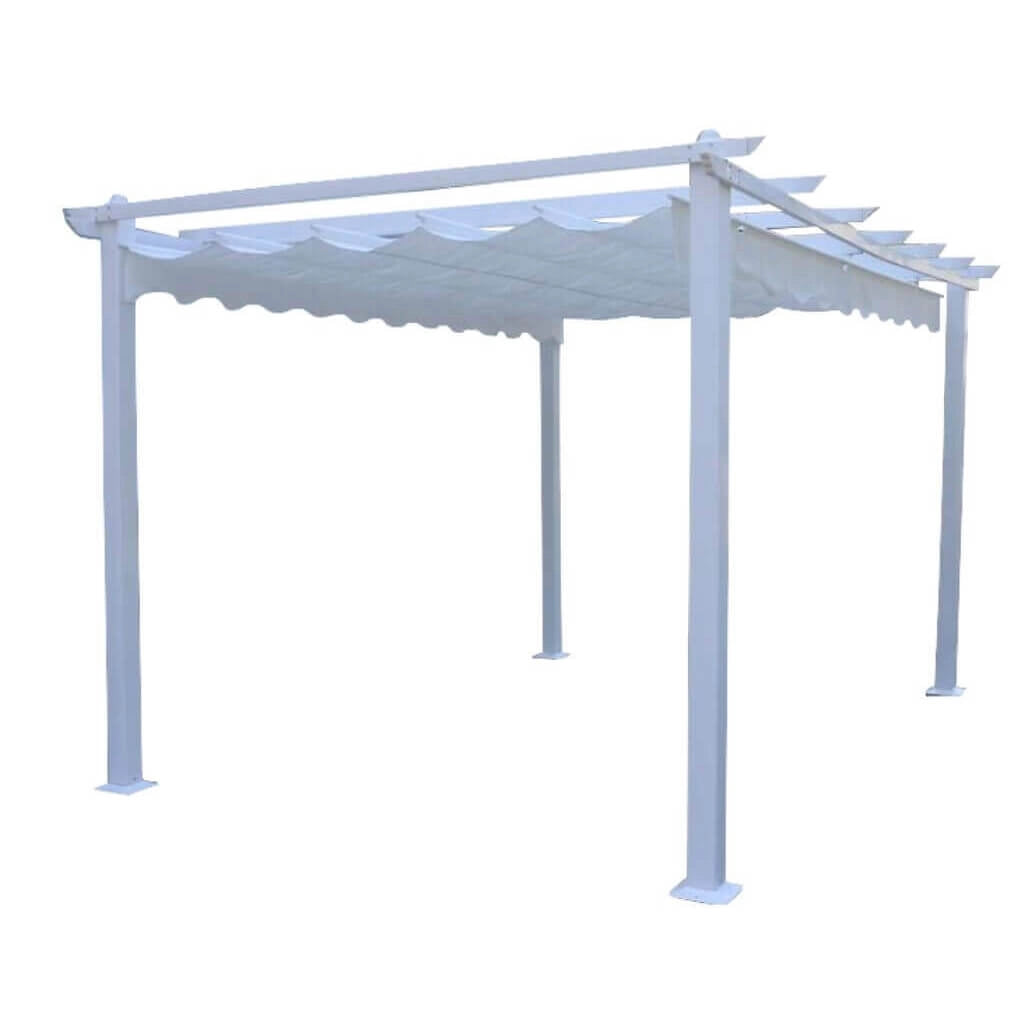 Gazebo da Giardino 3x4 in alluminio e acciaio - DRAKE