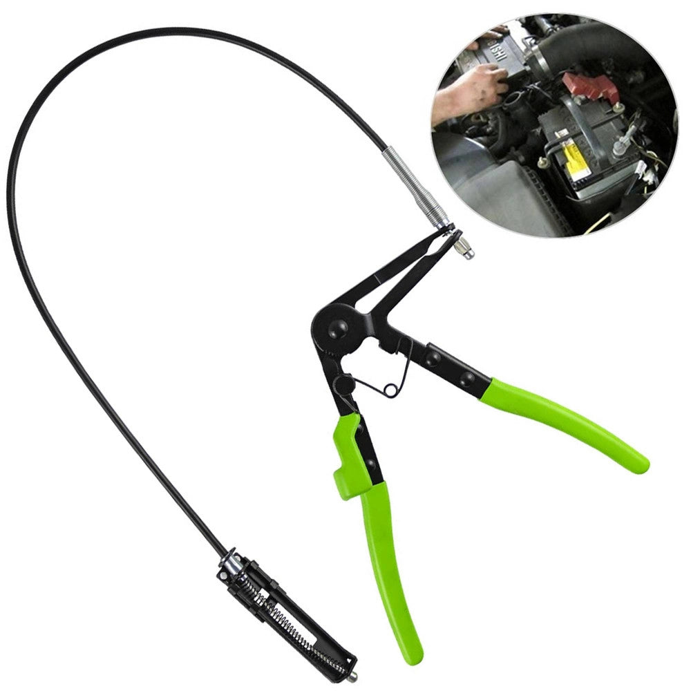 Trade Shop - Pinza Per Fascette Manicotti Auto Moto Con Cavo Flex Bowden Stringitubo Jbm -