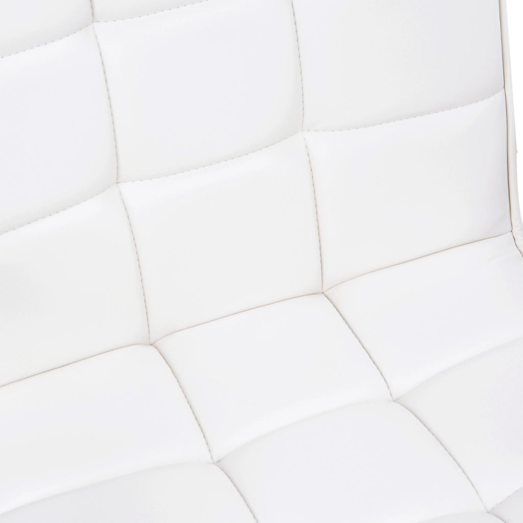 Sedia da ufficio retr¨° ¨C Minimal ¨C bianco 52,5x54x99 cm