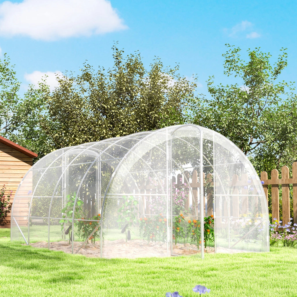 Serra Tunnel Giardino ¨C Minimal ¨C 4x3x2m Trasparente