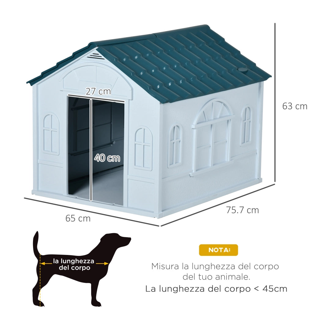Cuccia per Cani ¨C Minimal ¨C Blu 65x75.7x63 cm