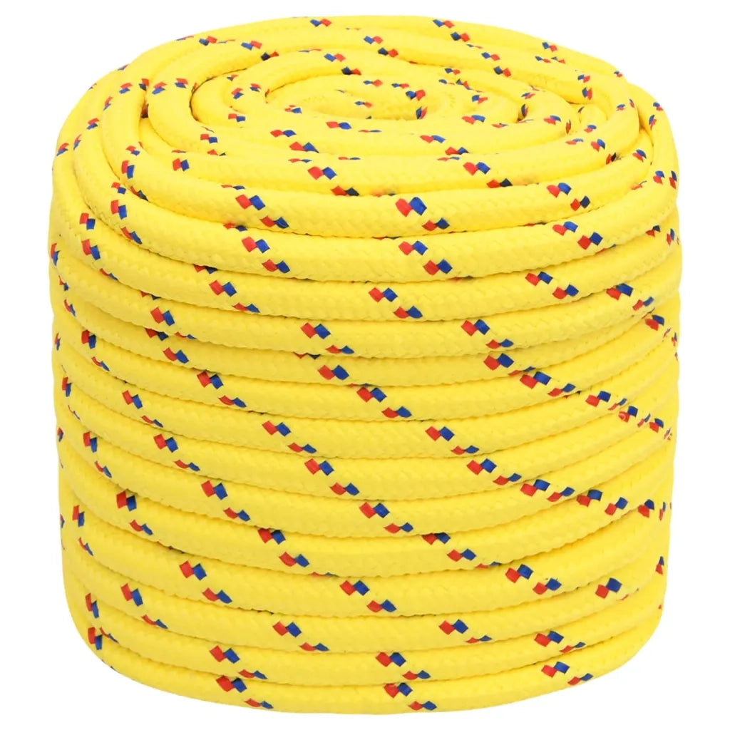 Corda | Fune per barca Gialla 16 mm 25 m in Polipropilene