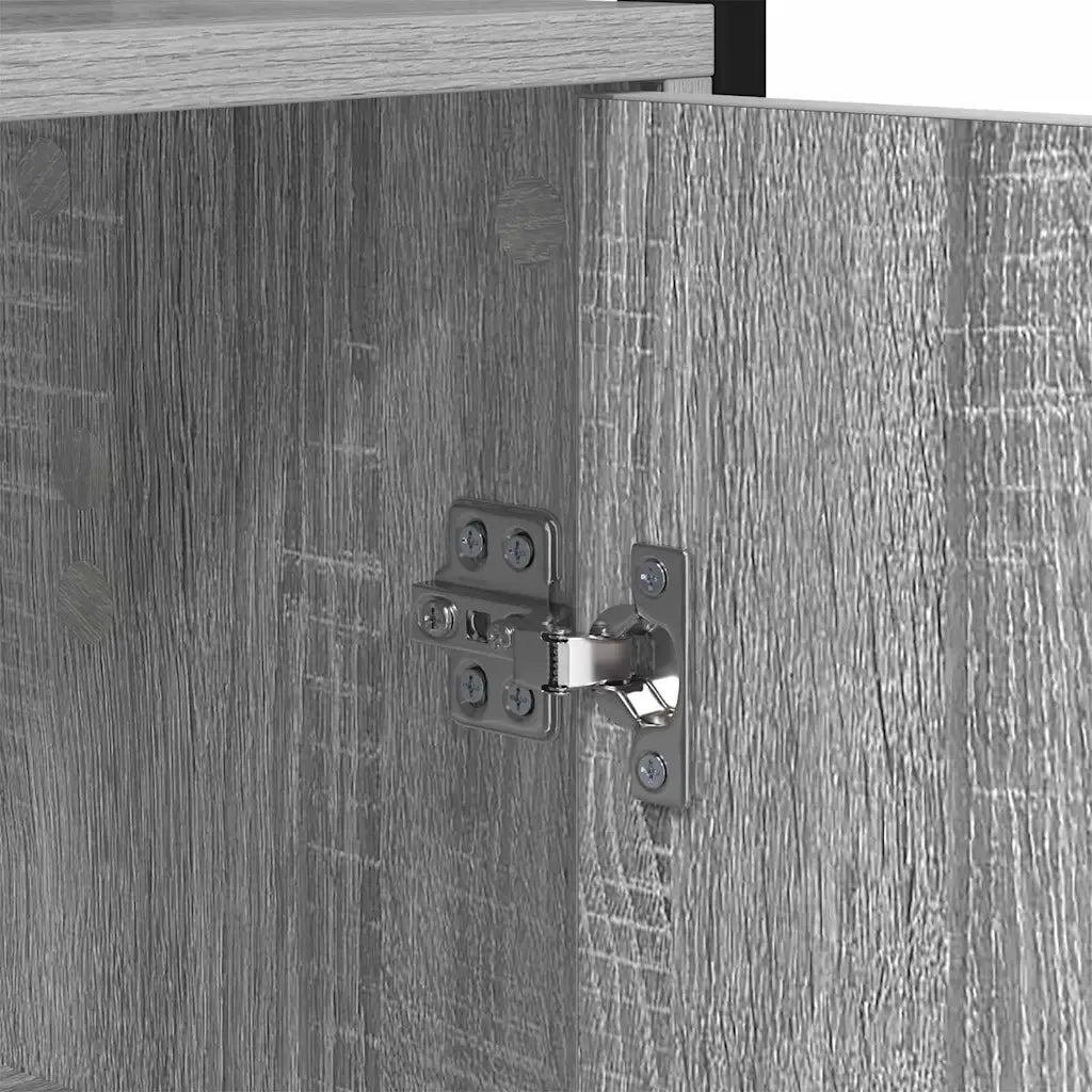 Armadio per Libri Grigio Sonoma 60 x 24 x 161 cm 883859