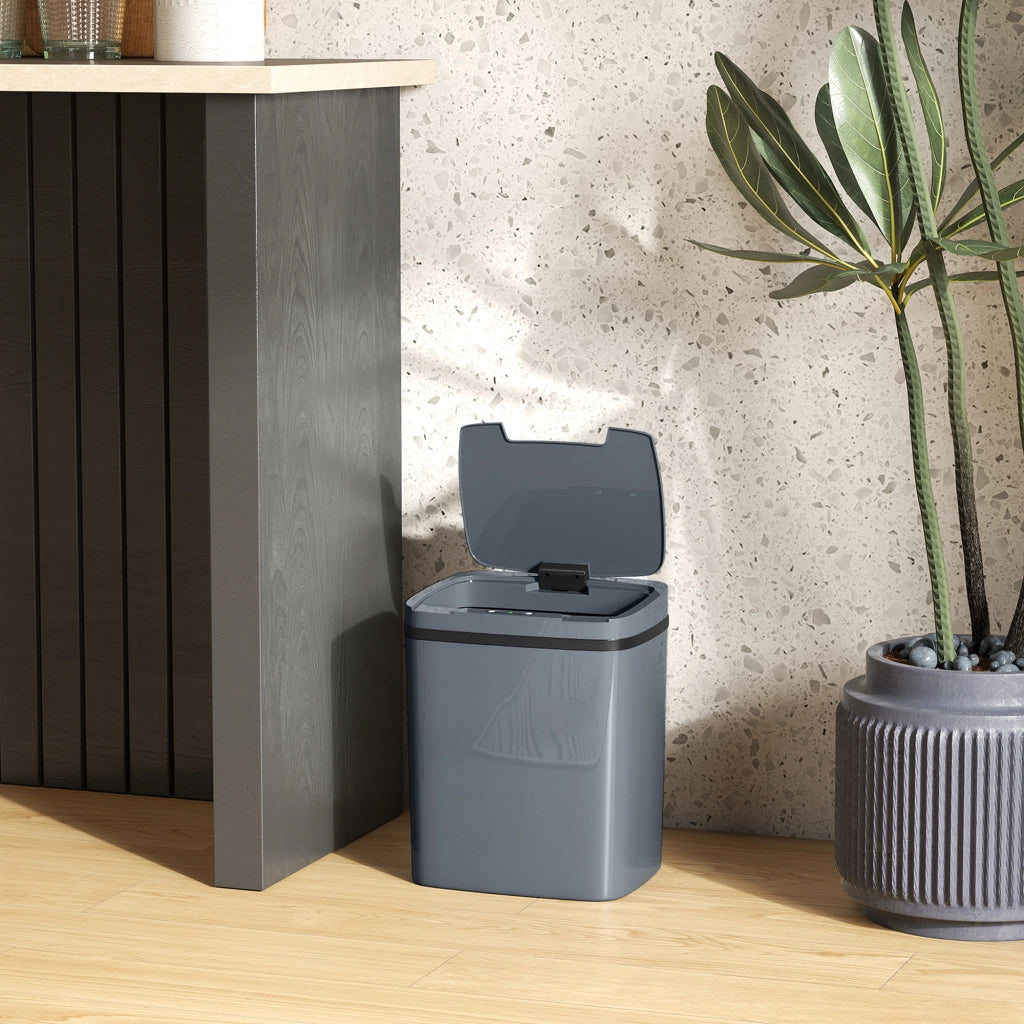 Cestino Automatico 15L ¨C Minimal ¨C Grigio 27.6x21.4x33.5 cm