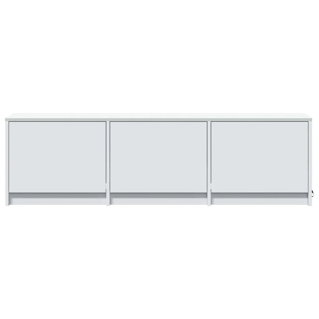 Mobile TV con LED Bianco 140 x 34 x 40 cm Legno ingegnerizzato 3418710