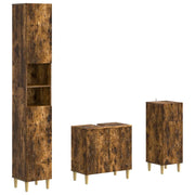 Set di armadietti da bagno in 3 pezzi DELFT 3417869