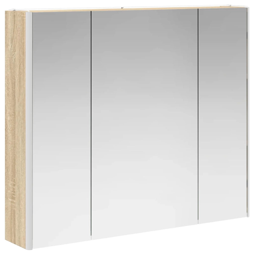 Mobiletto per specchio da bagno Rovere Sonoma 889265