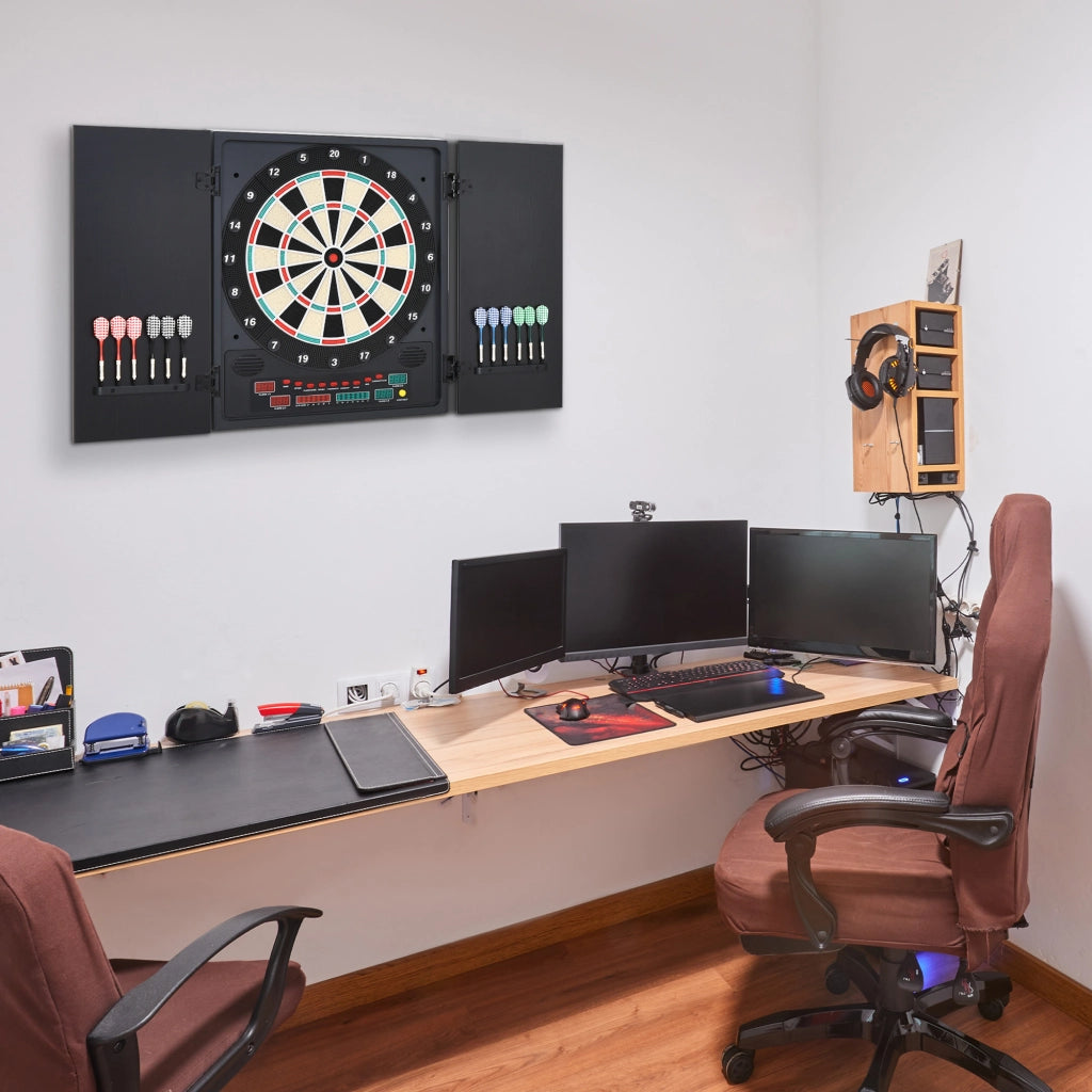 Tavolo da gioco elettronico ¨C Minimal ¨C Nero 51x6.5x57 cm