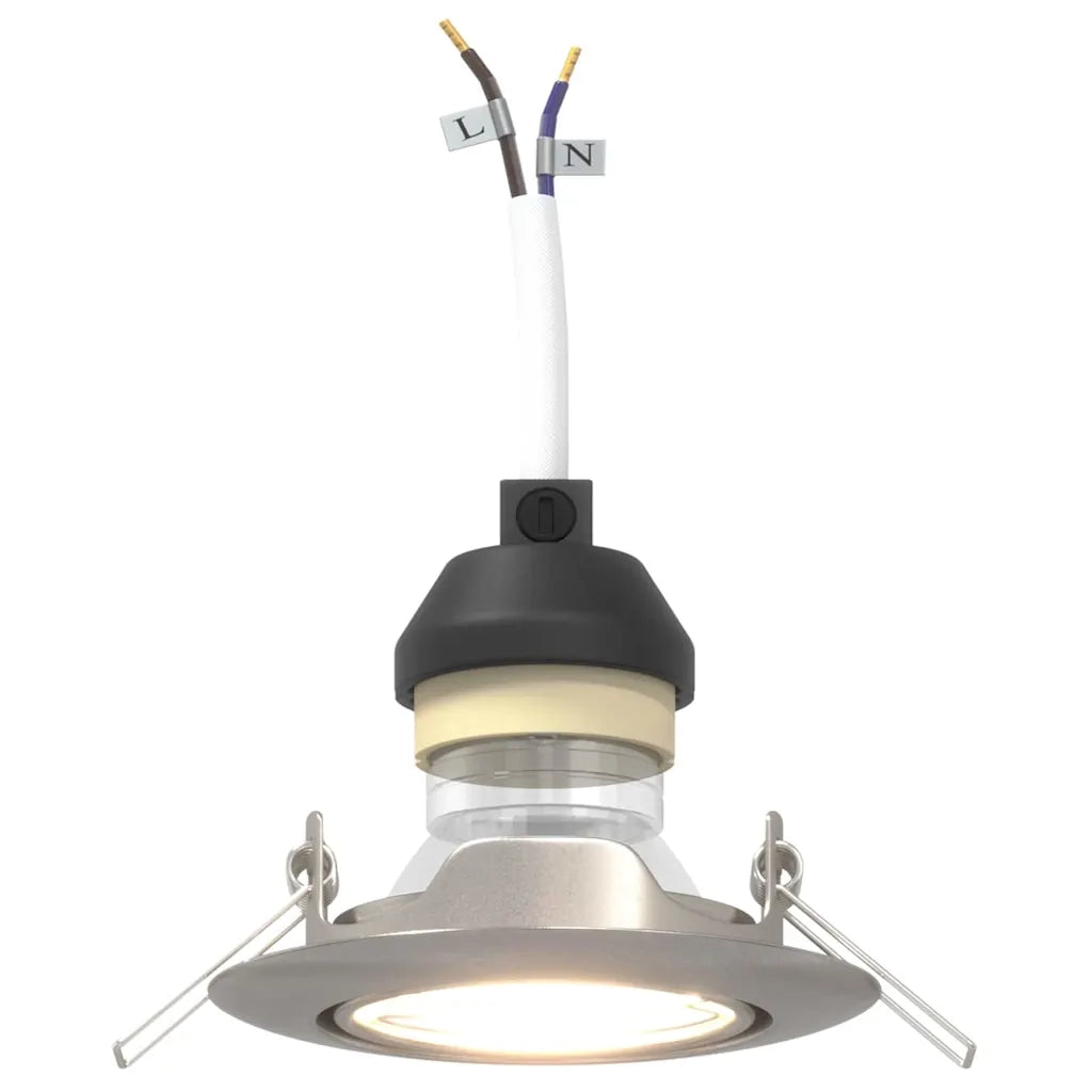 Spotlight 12 pz Argento 9 x 9 x 2.5 cm Metallo CFW8755008