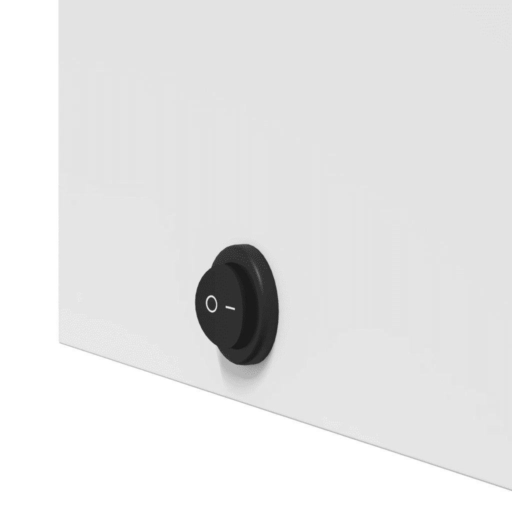 Armadietto Bagno con Specchio e LED Bianco 45x13x52 cm 357965