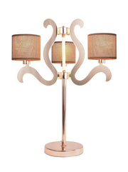 Lampada da tavolo Candellux Ambrosia 43-33925 rame E14