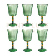 SET 6 CALICI GINEVRA VERDE