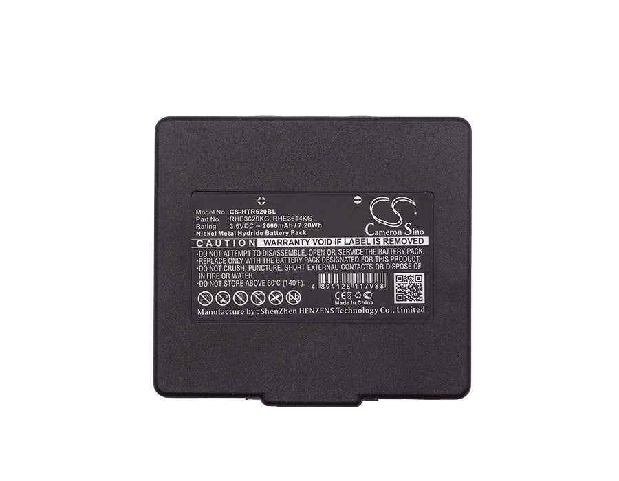 BATTERIA COMPATIBILE HETRONIC ABITRON HTR620BL NiMH 3,6V 2000 mAh