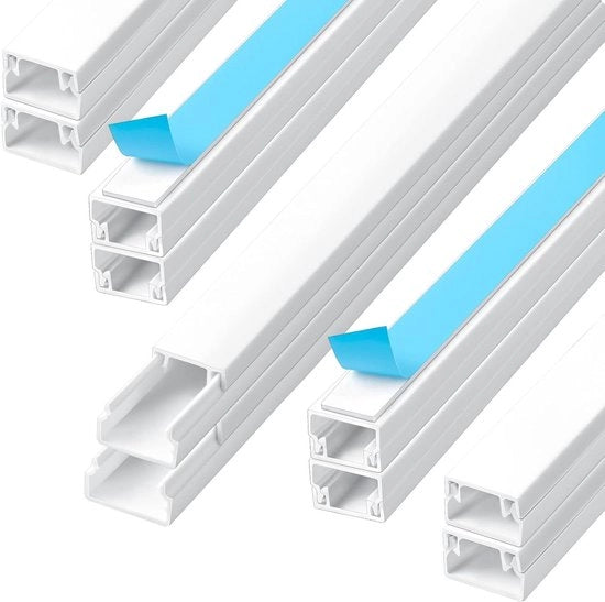 Cavo a secco autoforato - gestione cavi - 10 pezzi - 12 mm x 7 mm