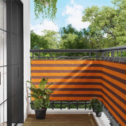 Schermo da balcone Arancione e Marrone 100 x 400 cm 42030660