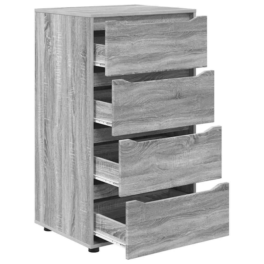 Armadi di Stoccaggio 2 pcs Grigio Sonoma 60 x 48 x 105 cm