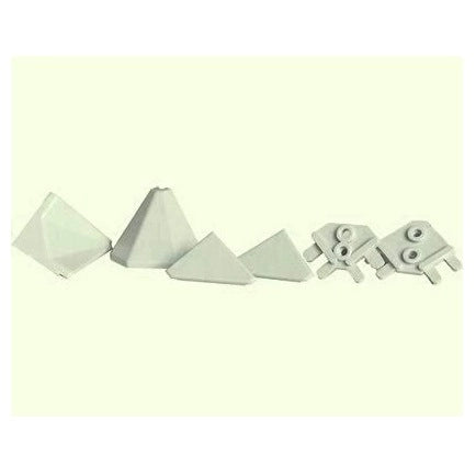 ACCESSORI GRIGIALZATINA TRIANGOLARE PANNELLABILE