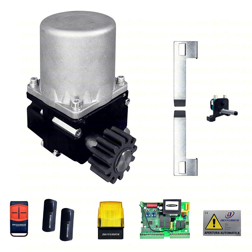 KIT CANCELLO MINI SCORREVOLE DA INTERNO DIMENSIONI RIDOTTE 300KG KV3