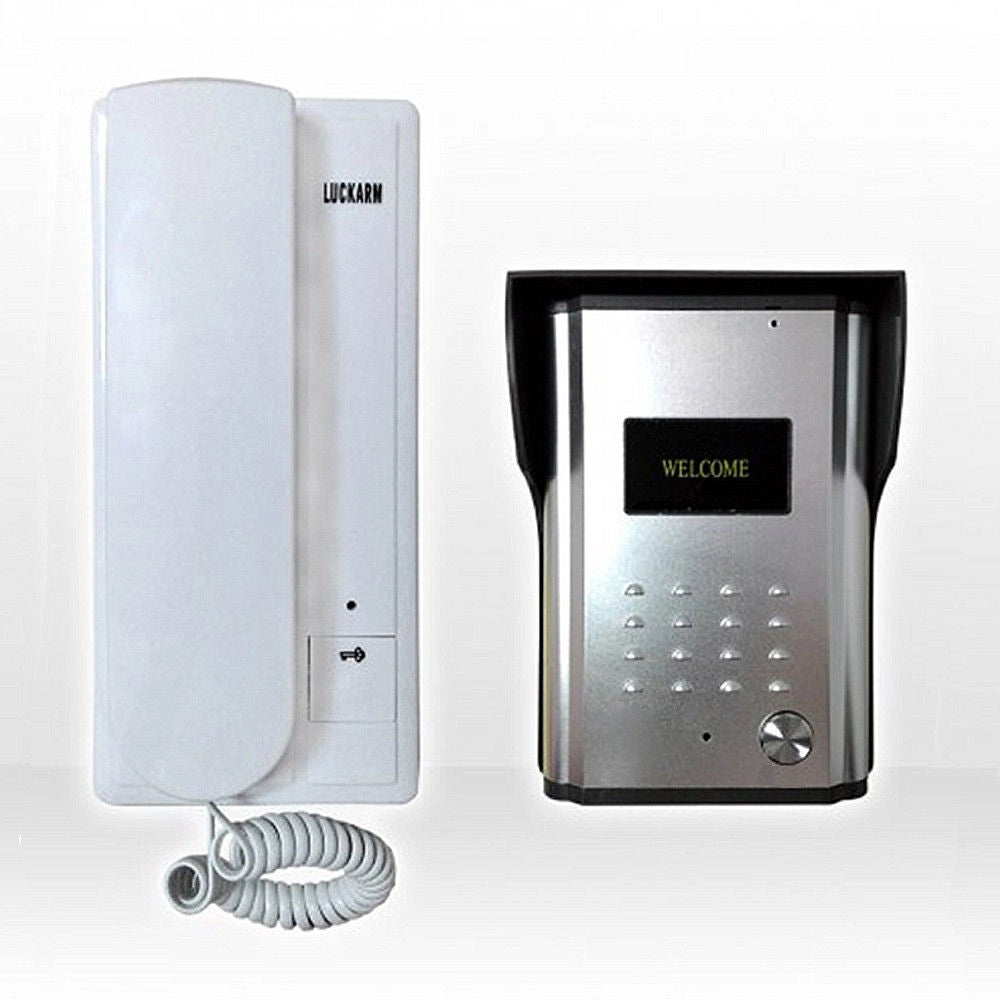 Trade Shop - Citofono Per Esterno Esterni A 2 Fili Pulsante Apertura Cancello Luckarm 3208a -