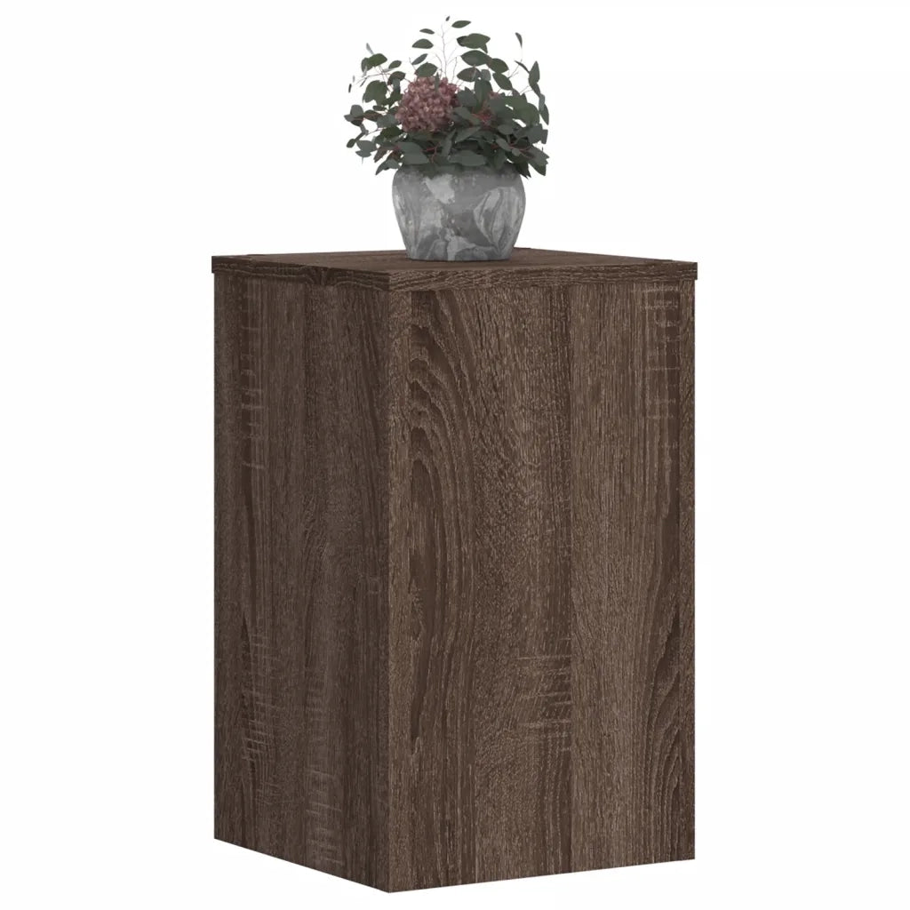 Supporti per piante | Sostegno per piante 2 pz Marrone 30x30x50 cm Legno Multistrato